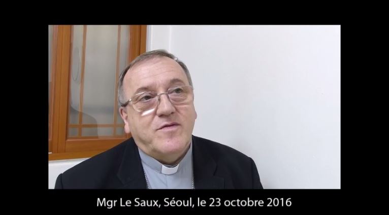 Mgr Le Saux, Séoul