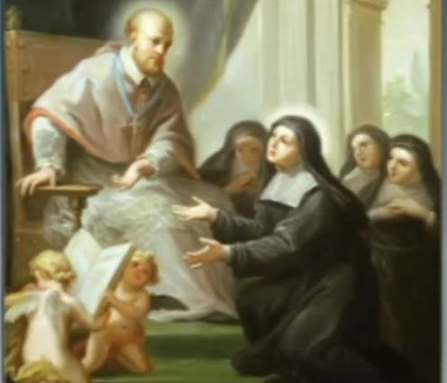 Saint François de Sales et sainte Jeanne de Chantal 
